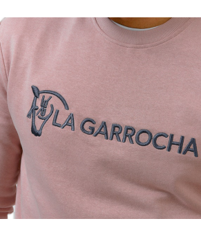 Sudadera básica 'La Garrocha' | Rosa