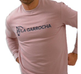 Sudadera básica 'La Garrocha' | Rosa