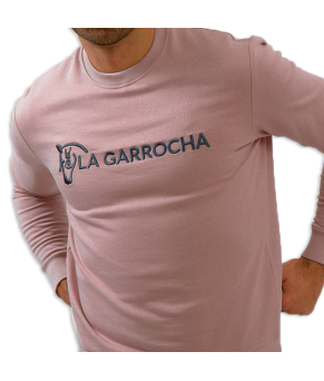Sudadera básica 'La Garrocha' | Rosa
