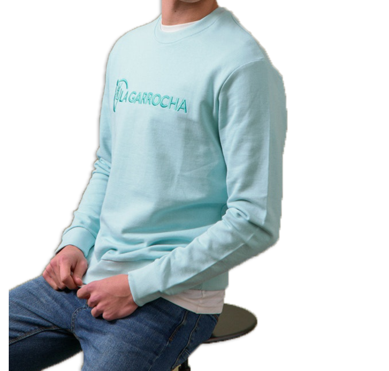 Sudadera básica 'La Garrocha' | Agua