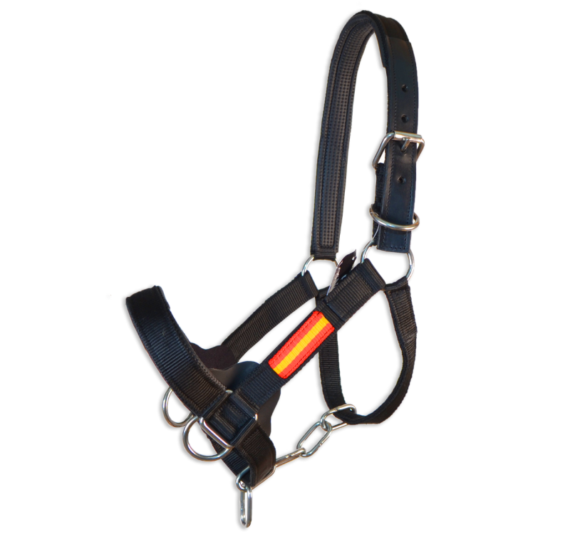 Cabezada cuadra nylon extra "Los Nietos Dressage" | Varios colores