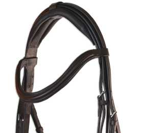 Cabezada inglesa doma 'Los Nietos Dressage' con doble rienda | Varios colores