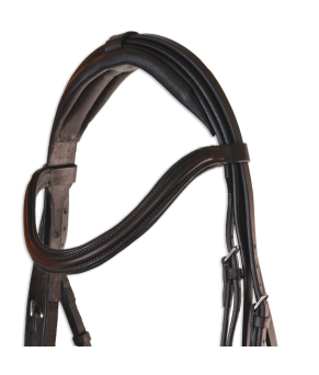 Cabezada inglesa doma 'Los Nietos Dressage' con doble rienda | Varios colores