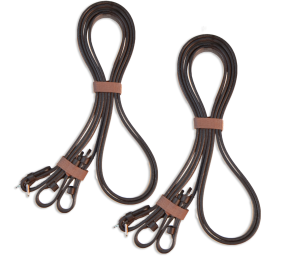 Cabezada inglesa doma 'Los Nietos Dressage' con doble rienda | Varios colores